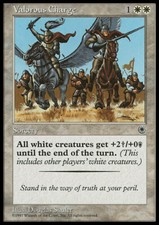 Magic the Gathering MTG Valorous Charge (34) Portal   LP
