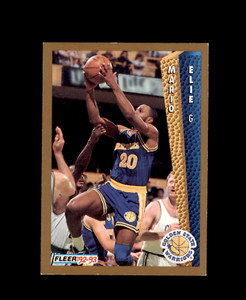 1992-93 Fleer #73 Mario Elie Golden State Warriors