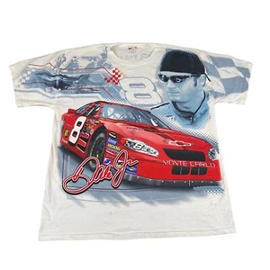 Vintage AOP Nascar Dale Earnhart Jr T Shirt Mens M Chase Authentics - Picture 1 of 9
