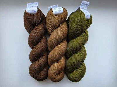 Hilo deportivo Miss Babs Laurel Falls 100 % lana Shaniko - Lote de 3 madejas Foto 1 de 2