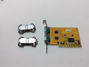 Rohs Serial PCI Board 2 Port RS 232 .DB9 Male. SER4037A Support Windows - Bild 1 von 6