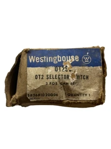 Interruptor selector Westinghouse OT2S0 OT2 cámara de 3 posiciones 6R - Imagen 1 de 5