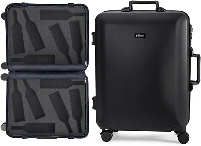 azenne Eleganz | Weinkoffer für 12 Flaschen, Leicht und Stilvoll, TSA-Zugelassen - Bild 1 von 4