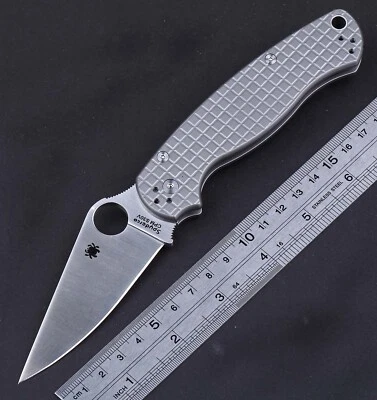 Cuchillo Plegable Militar Para Bolsillo Mango de Aluminio Cuchillos Tácticos con Bloqueo D2 Foto 1 de 4