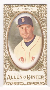 Roger Clemens 2017 Topps Allen & Ginter SP Mini A&G Back Gold Border #235 - Picture 1 of 2