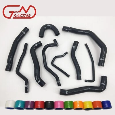 Fit 2008-2015 Mitsubishi Lancer EVO 10 X 4B11 Silicone Radiator & Heter Hose Kit - Image 1 of 4