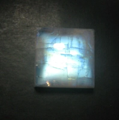 Baguette de piedra lunar arco iris natural 17,10 quilates cabujón de piedras preciosas sueltas H 6779 Foto 1 de 4