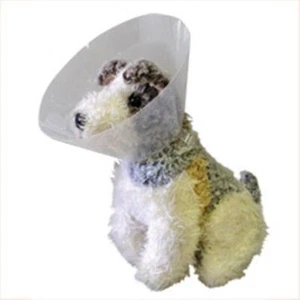 See Thru Elizabethan Collar 11" - 12.25" 12 cm Depth Dog Canine Vet Supply - Picture 1 of 2