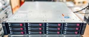 HP M0S96A E Modular Smart Array 2040 LFF Disk Enclosure + 12x4TB SAS 2x 6GB Modl - Picture 1 of 5