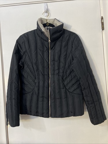 Giubbotto piumino reversibile medio Michael Michael Kors nero beige vedi foto