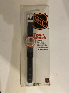 Reloj Chicago Blackhawks NHL Team 1990 Vintage Nuevo - Imagen 1 de 8