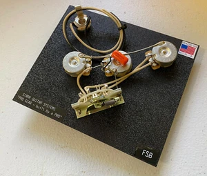 Fender Stratocaster Harness BLENDER Upgrade! CTS-CRL-Switchcraft-Orange Drop! - Picture 1 of 3