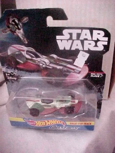 Star Wars Hot Wheels Carships 2016 BOBA FETT'S SLAVE 1 Return of the Jedi NEW - Picture 1 of 2