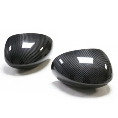 Fit 2009-2022 DODGE CHALLENGER Real Carbon Fiber Side View Mirror Cover Caps - Image 1 of 4