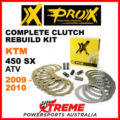 Kit completo de reconstrucción de embrague ProX KTM 450SX 450 SX ATV 2009-2010 16.CPS64007 Foto 1 de 2