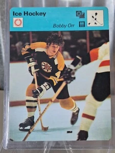 1977 SPORTSCASTER SPORTCASTER BOBBY ORR HOCKEY #01-02 RARE - Picture 1 of 2