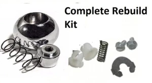 65 - 82 Corvette Shift Knob, Chrome Automatic Transmission *Complete Rebuild Kit - Foto 1 di 1