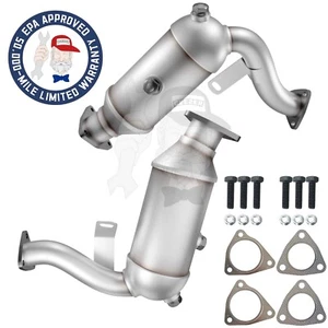 Catalytic Converter For 2012-2015 Audi A6 A7 Quattro 3.0 V6 Supercharged 2pc-Set - Picture 1 of 7