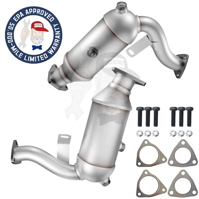 Catalytic Converter For 2012-2015 Audi A6 A7 Quattro 3.0 V6 Supercharged 2pc-Set - Image 1 of 4