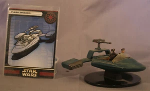 Star Wars Miniature Flash Speeder con scheda - Foto 1 di 6
