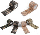 5 Roll Stealth Webbing Tape Army Camo Wrap Rifle Gun Shooting Hunting Camouflage