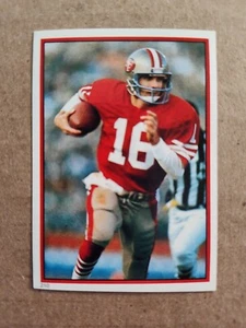 Tarjeta de fútbol americano Joe Montana San Francisco 49ers 1985 TOPPS 🏈 #210 - Imagen 1 de 2