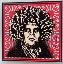 SHEPARD FAIREY Signed X2 HAMERSVELD Limited Edition PSYCHEDELIC ANDRE Numbered