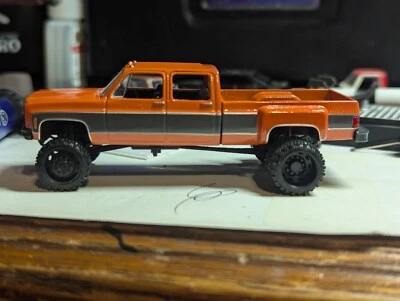 1/64 Scale Custom 3D printed 4x4 Lift And Wheels For M2 Crew Cab Dually  - Image 1 of 4