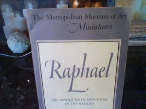 The Metropolitan Museum of Art Miniaturen RAPHAEL mit Stickern 1953 - Bild 1 von 1