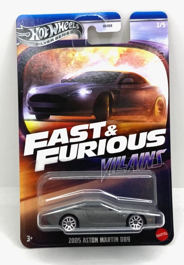 41075 HOT WHEELS / FAST AND FURIOUS VILLAINS 2025 / 2/5 2005 ASTON MARTIN DB9 - Photo 1/1