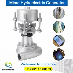 Aluminum Alloy Turbine Hydroelectric Generator 220V 500W Hydro Power Station - Picture 1 of 12