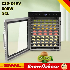 Secadora automática de 10 plantas secadora automática verduras secadora de frutas panel LED Control - Imagen 1 de 6