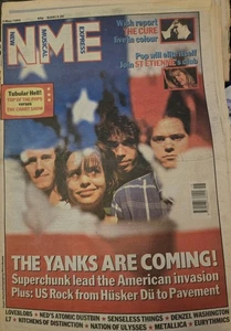 NME Mag May 1992 Superchunk Nirvana U2 Guns N’ Roses Cure House of Love Split - Picture 1 of 5