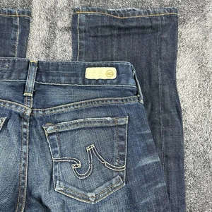 AG Adriano Goldschmied "the Tomboy Boyfriend Fit" Denim Jeans Women's Size 25R - Picture 1 of 16
