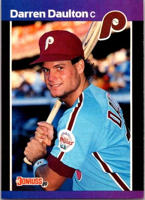 1989 Donruss #549 Darren Daulton - Image 1 of 2
