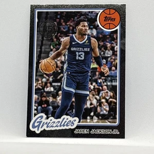 2025 Topps Basketball 45th Anniversary Jaren Jackson Jr. #80Bk-41 Grizzlies - Picture 1 of 3