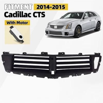 Front Active Radiator Grille Shutter For 2014 2015 Cadillac CTS W/Motor 23152496 Foto 1 de 3