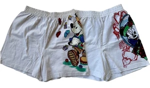 Disney Mickey Minnie Mouse UNLIMITED x JERRY LEIGH Shorts Medium Vintage - Picture 1 of 7