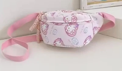 Hello Kitty Fanny Pack/Crossbody Bag Pink  10"L x 7"H - NEW - Image 1 of 4