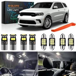 LED Interior Light Kit for Dodge Durango 2011-2022 White LED Light Bulbs Upgrade - Picture 1 of 9