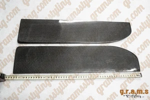 Universal CARBON FIBRE Rear Bumper Extensions Splitters Steps for Racing v9 - Picture 1 of 12