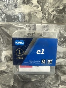 KMC E1 E-Bike Chain 3/32 - 130L - Silver /REF83 - Picture 1 of 2