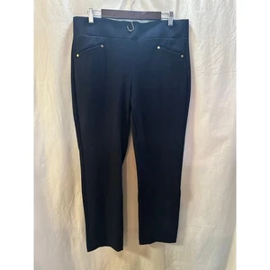 Pantalones al tobillo ajustados Anne Klein - Pequeños grandes (PL) - Estado nuevo sin etiquetas - Imagen 1 de 7