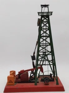 Lionel 455 Oldtimer O Betriebsöl Derrick und Pumpe - Bild 1 von 5