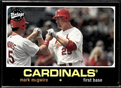 Mark McGwire #154 2002 Upper Deck Vintage St. Louis Cardinals - Image 1 of 2