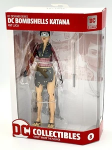 DC Collectibles BOMBSHELLS KATANA (excelente estado) Diseñador Ant Lucia 2018 - Imagen 1 de 3