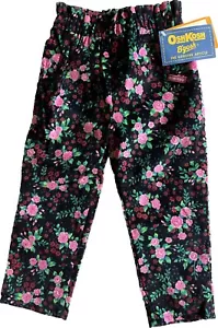 Vintage OshKosh Corduroy Pants 2T Toddlers Girls Floral USA Made Cottagecore New - Picture 1 of 10