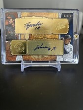 2013 TOPPS SUPREME GOLD TSUYOSHI WADA/HISASHI IWAKUMA DUAL AUTOGRAPHED 23/25