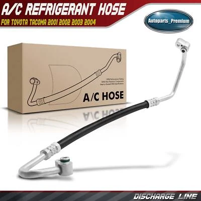 Línea de descarga de manguera de refrigerante de aire acondicionado para Toyota Tacoma 2001-2004 L4 2,4 L L4 2,7 L Foto 1 de 4
