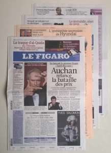 LE FIGARO N°20 352 du 07/01/2010 -Al-Qaida/Hyundai/ Clint Eastwood/ Albert Camus - Picture 1 of 12